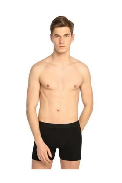 Tutku Ανδρικά 2 Πακέτα Elastane Lycra Boxer Black