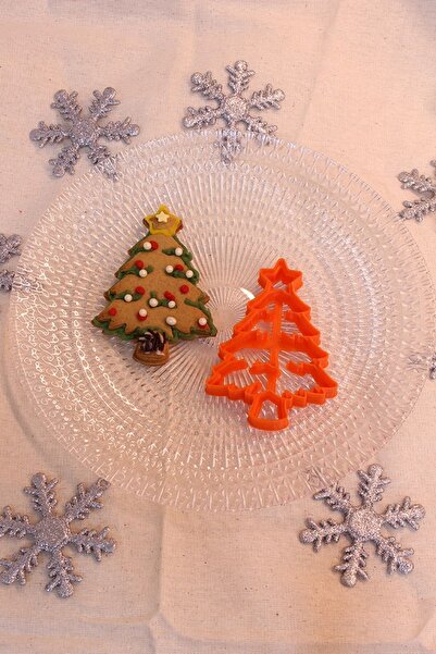 Maflen Yılbaşı Ağacı Yıldızlı Kurabiye Kalıbı ve Hamur Şekillendirici