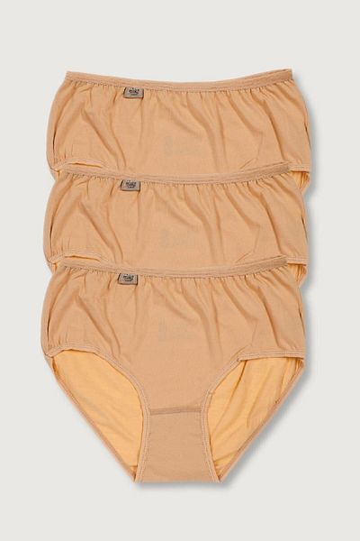 Tutku Chiloți de damă Skin 3 pachet Lycra Bato ELF568T0924CCM3