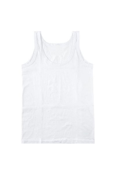 Tutku Tricou alb pentru băiat, 100% bumbac, pieptănat, pachet de 9