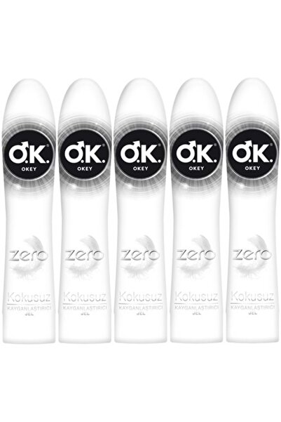 Okey ( TEKLİDİRTD ) Okey Kayganlaştırıcı Jel 100ML Zero (5 Li Set) ( TEKLİDİR )