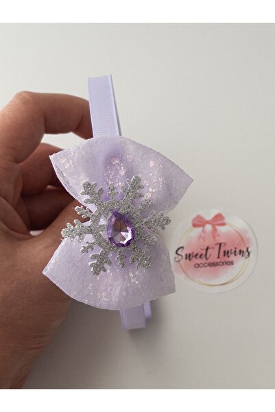 Sweet twins accessories Coroana pentru copii din tul cu fundita din piatra de...