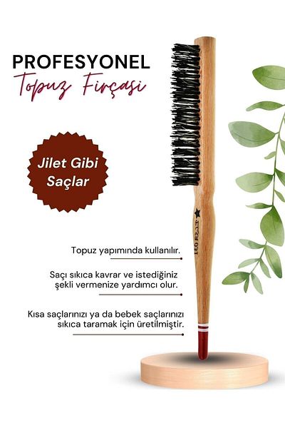 ELSA Red Tipped Knob Brush