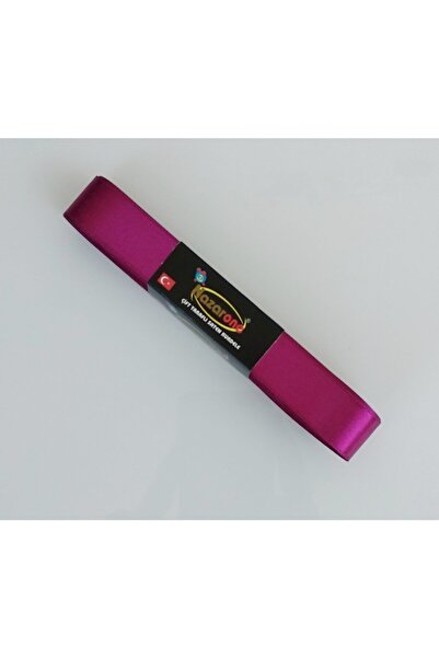 Kezban Tekstil Σκούρο Φούξια Σατέν Κορδέλα 2 εκ