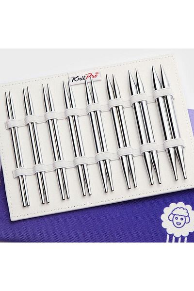 KnitPro Σετ μπάρμπεκιου Nova Metal Deluxe με αντικαταστάσιμο μαντέλι 10616