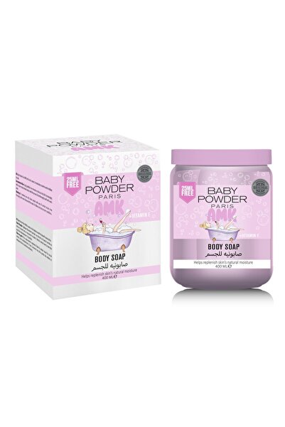 Baby Powder Paris صابون للجسم معطر بمسحوق الأطفال وغني بفيتامين E |   صابون ل...