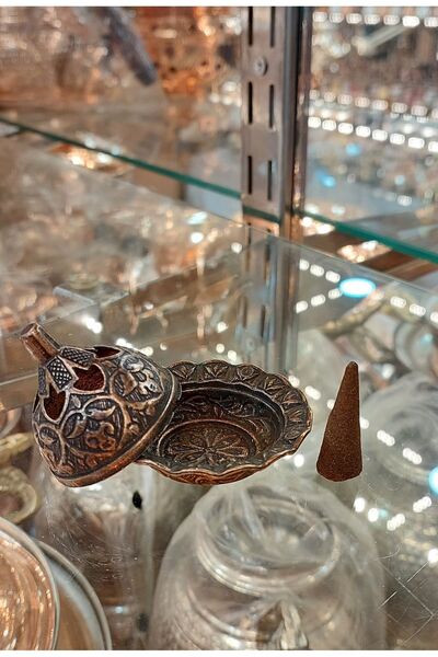 Bakır Center Bakır Tütsülük & Buhurdanlık & Lokumluk 6'lı Set 6 Adet Gezdirme...