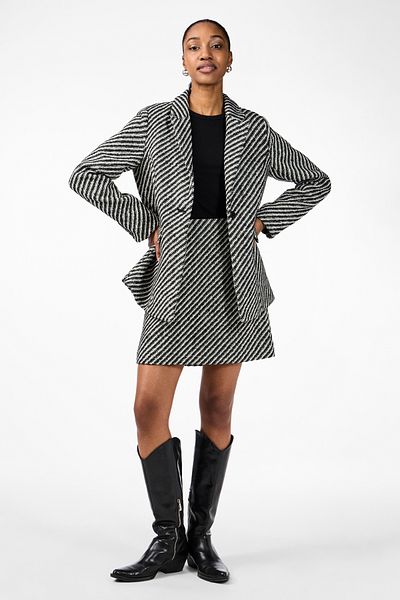YAS. Kurzer Rock - Wov Pl85/Wo15 Modell Damen