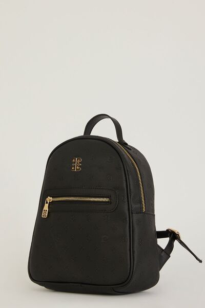 Pierre Cardin Nový dámský batoh Black Print 05Po22Y1541