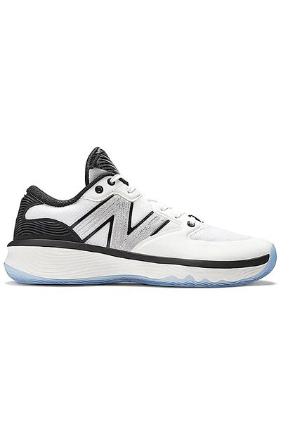 New Balance Unisex basketbalové boty Scarpa Bbhslb1 – syntetika/kůže/síťovina – bílá/černá