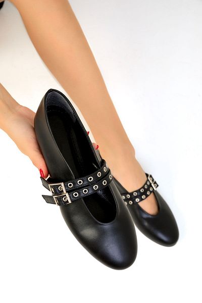 SOHO Women's Black Ballerinas - Model 19539