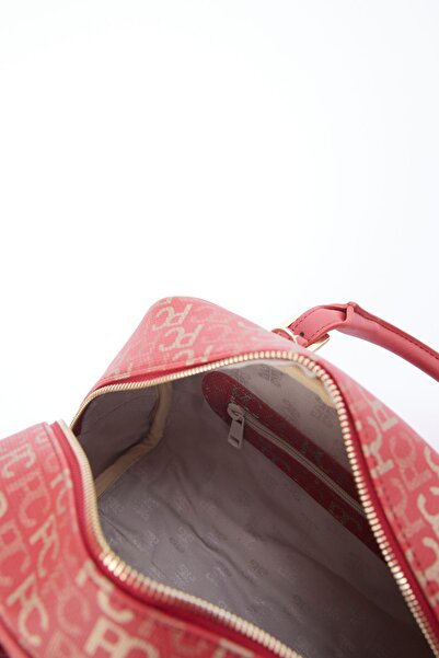 Pierre Cardin Tramlı Alfabe Kırmızı Kadın Omuz Çantası 05PO22Y1557