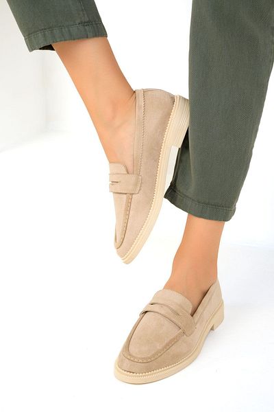 SOHO Lässige Wildlederschuhe für Damen - 18492