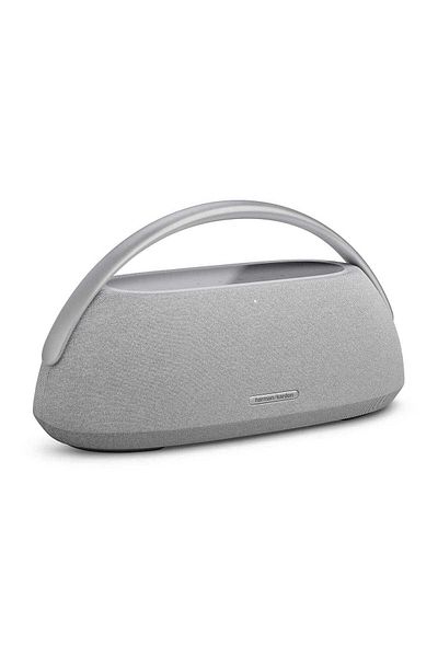 Harman Kardon Go + Play 3 - مكبر صوت بلوتوث محمول، رمادي، HKGOPLAY3GRYUK