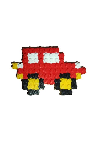 toysnet Tiktak Educational Blocks Game Set 6 Colors 500 Pieces in Storage Box!!