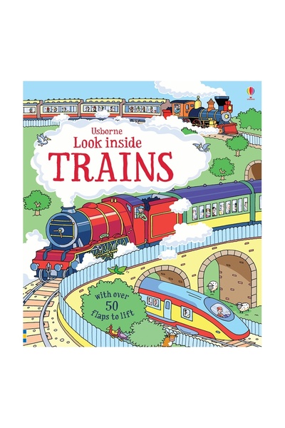 Usborne Look Inside Trains