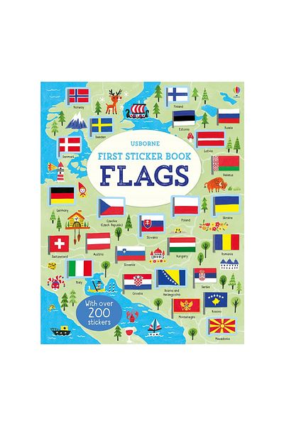 Usborne First Sticker Flags