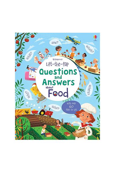 Usborne Lif-the-flap Questıons And Answers About Food