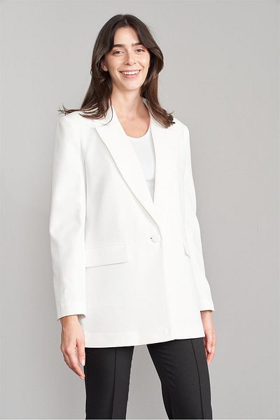 Sateen 1405-6020 سترة نسائية مبطنة باللون البني الفاتح
