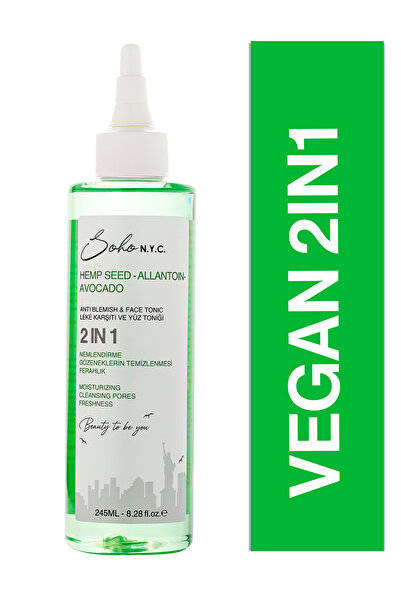 Soho N.Y.C. Vegan Leke Karşıtı Arındırıcı Yüz Toniği 245 Ml