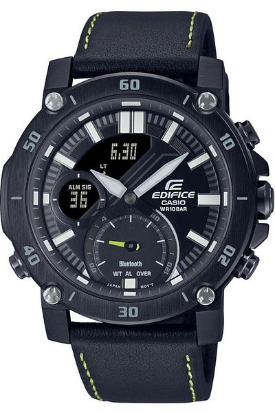 Casio ساعة يد رجالية من إيديفيس Ecb-20cl-1adf - تصميم أنيق وعملي