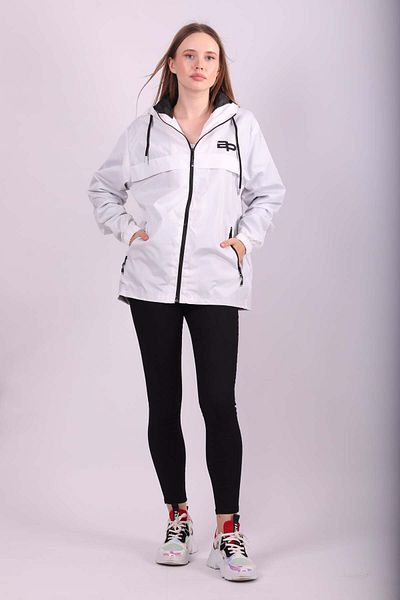 comstar Women's Lined Water Resistant Hooded Pocket Raincoat