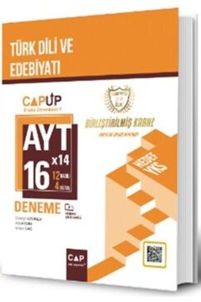 Çap Yayınları 2024 Çap AYT Türk Dili ve Edebiyatı 16 X 24 Up Deneme Süper Fiy...