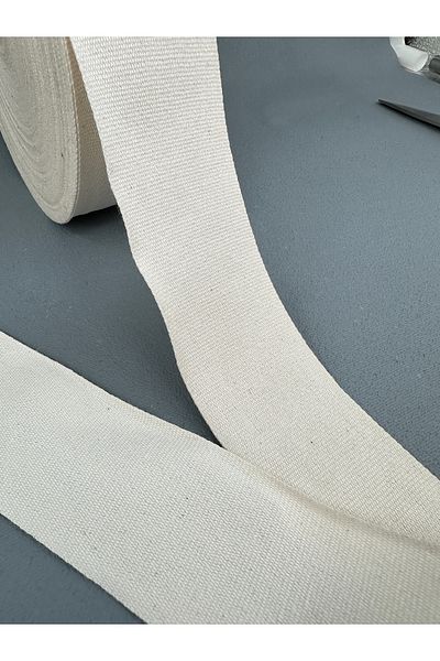 paşateks since 1995 şekil 5 Meters Grosgrain Raw Ribbon - 4 Cm