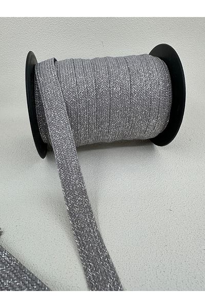 paşateks since 1995 şekil 5 Meters Silver Colored 2 Cm Glitter Strip