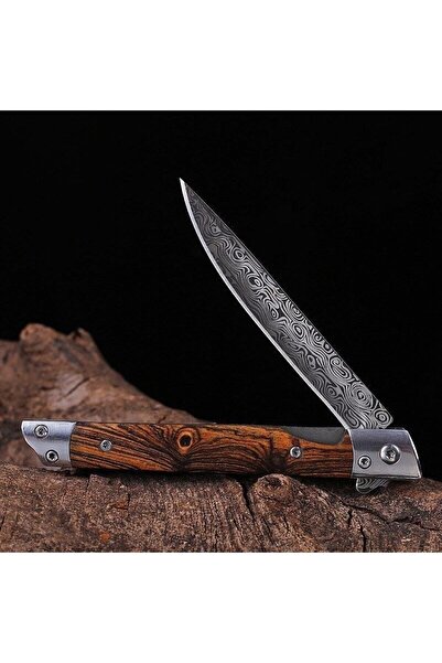 M Mazzanti M-390 Katlanabilir Özel Deri Kılıf +Çakı