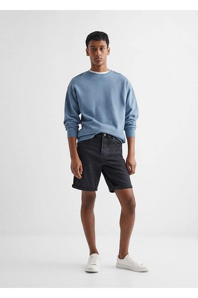 Mango Teen Βαμβακερό πουλόβερ Basic