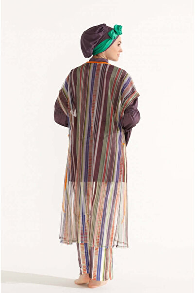 Mayovera Colorful Stripes Beach Dress
