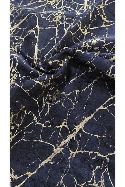 BALADI HOME Husa scaun canapea cu burete anti-alunecare cu model auriu { 1 bucata } husa canapea extensibila 170X 210 cm