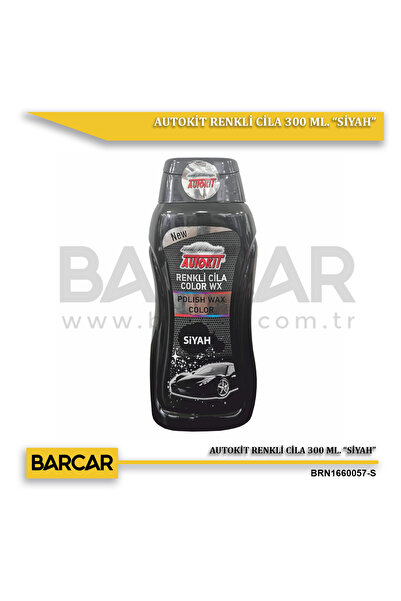 Autokit AUTOKİT RENKLİ CİLA 300 ML. “SİYAH”