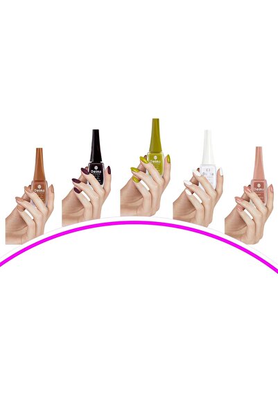 Deina 5 Adet Keratinli Besleyici Oje 14 ml SET9