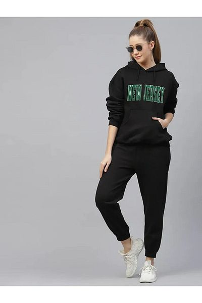 AVOGADRO Σετ φόρμας New Jersey Printed Oversize Hooded