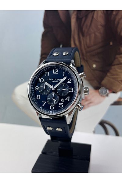 Lee Cooper Men's Sports Classic Wristwatch - 5 ATM Waterproof, 2-Year Warranty