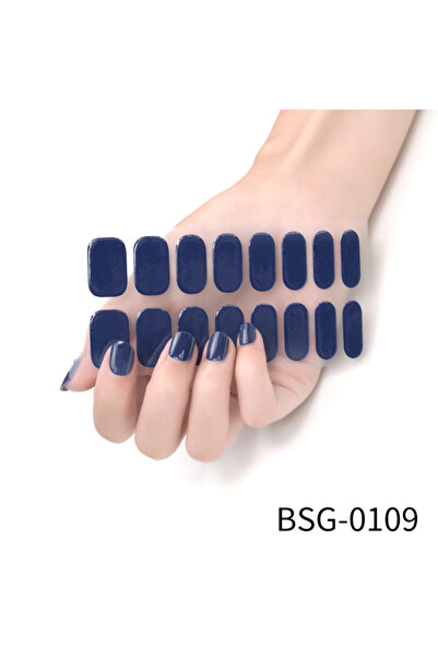 CreativeHarbor Jel Tırnak Şeritleri, 16'lı Jel Tırnak Şeritleri Poly Jel Sticker