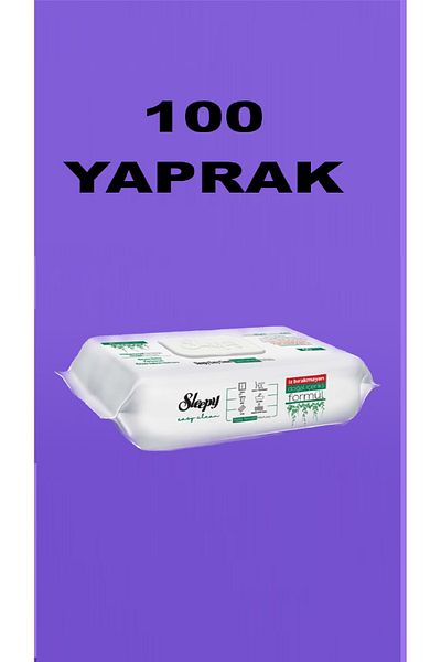 Sleepy 100 Sheets Easy Clean White Soap Cleaning Towel