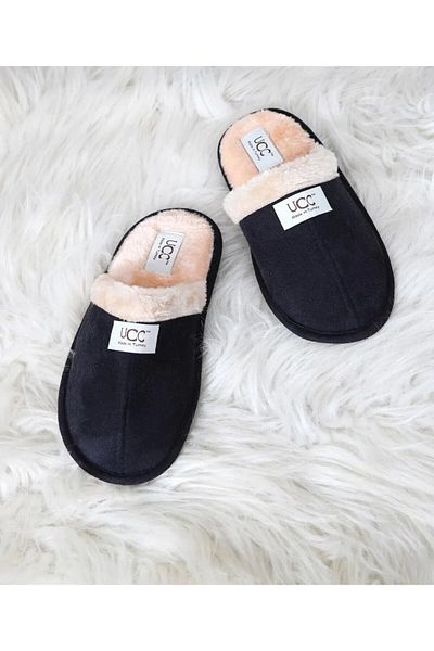 WOSSE Παντόφλες σπιτιού Unisex - Σχέδιο με μαλλί εσωτερικά