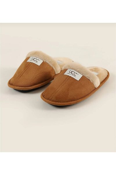 WOSSE Παντόφλες σπιτιού Unisex - Σχέδιο με μαλλί εσωτερικά