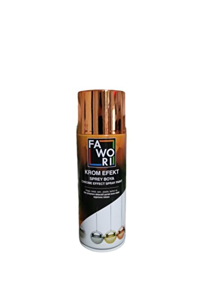 Fawori Krom Efekt Sprey Boya Bakır Rengi 400 ml