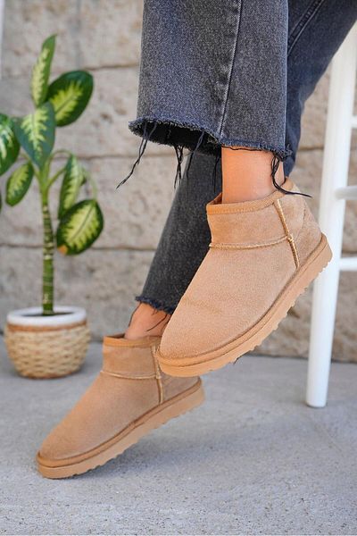 tusemmoda Νέα χειμερινά μποτάκια με χαμηλή σόλα με φτερωτά δάχτυλα