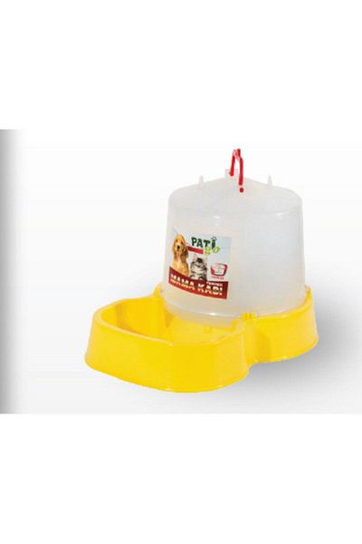 A.C.E.K PLASTİK وعاء طعام أوتوماتيكي للقطط والكلاب 8 لتر