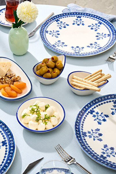 Karaca Forever Bone Aegean 16 Parça 4 Kişilik Kahvaltı Takımı