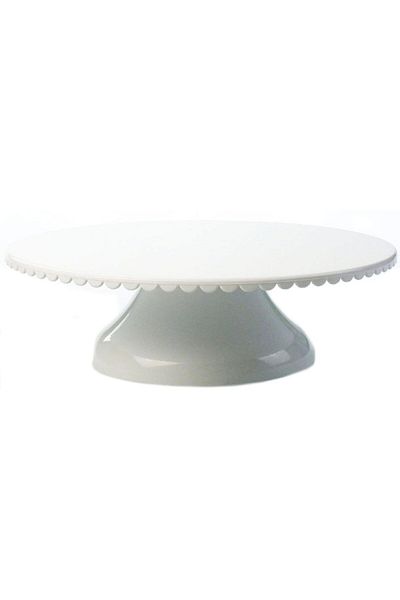 PASTA VİTRİN Rotary Cake Plating Stand 32 Cm - Plastic