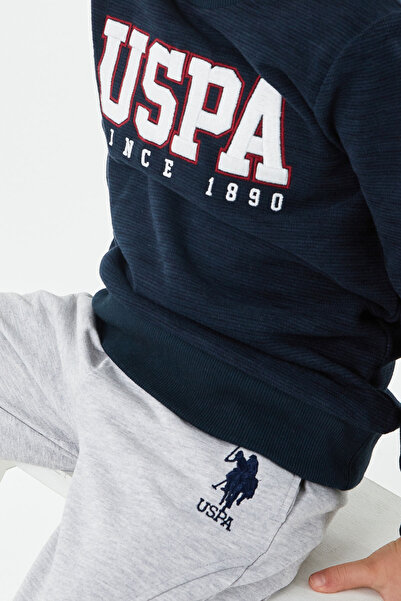 U.S. Polo Assn. U.s. Polo Assn. U.s. Polo Assn Lisanslı Klasik Lacivert Erkek Çocuk Eşofman Takım Us1178-c