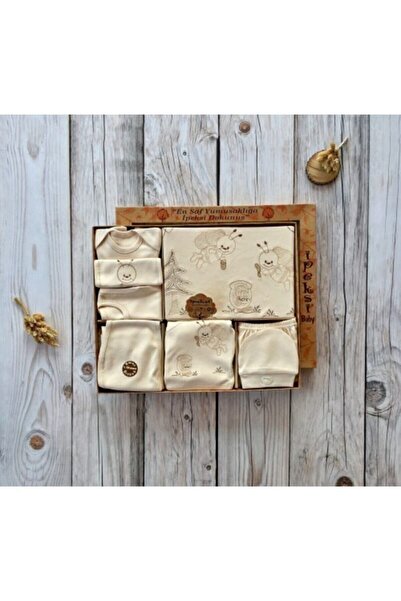 İpeksi Baby Organic Baby 11 Pack Hospital Exit Unisex Milk Coffee