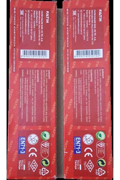 Fatih FATİH Red Copy Pen 12 Pieces Box X 2 Pieces