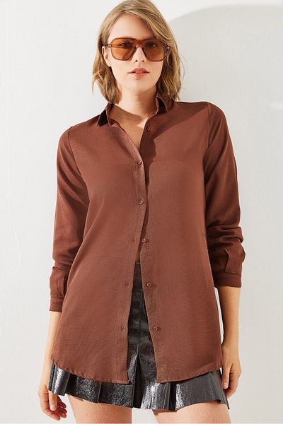Bianco Lucci Damen Basic Shirt